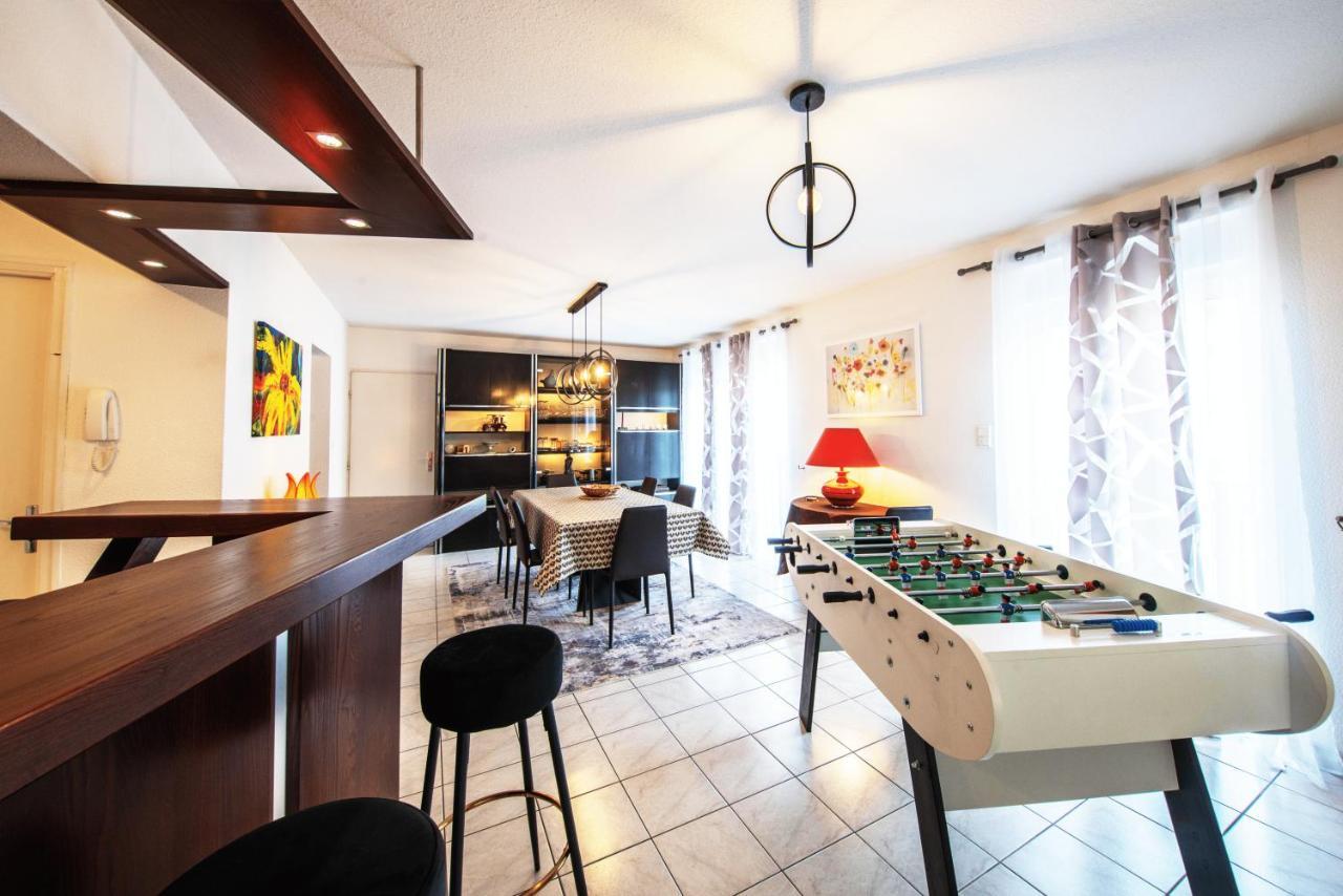 La Coquette ! Maison Au Coeur De La Bresse Avec Veranda Barbecue Garage Baby-Foot Et Barre De Son Exteriér fotografie
